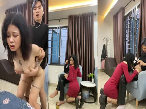 Gadis kemeja merah penuh nafsu bercinta secara langsung